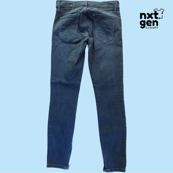 Current/Elliott Women’s Hipster Skinny Side Zip Jeans - Picture 3 of 8